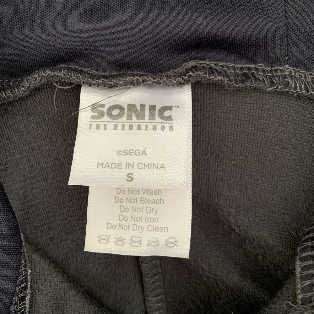 Spirit Halloween Kids Shadow Costume Sonic the Hedgehog Youth S Jumpsuit‎ - Picture 14 of 14